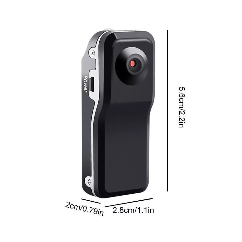 Video DVR Clip IR Night Cam 2-Hour Camcorder Mini Body PC Camera HD 1080P Set