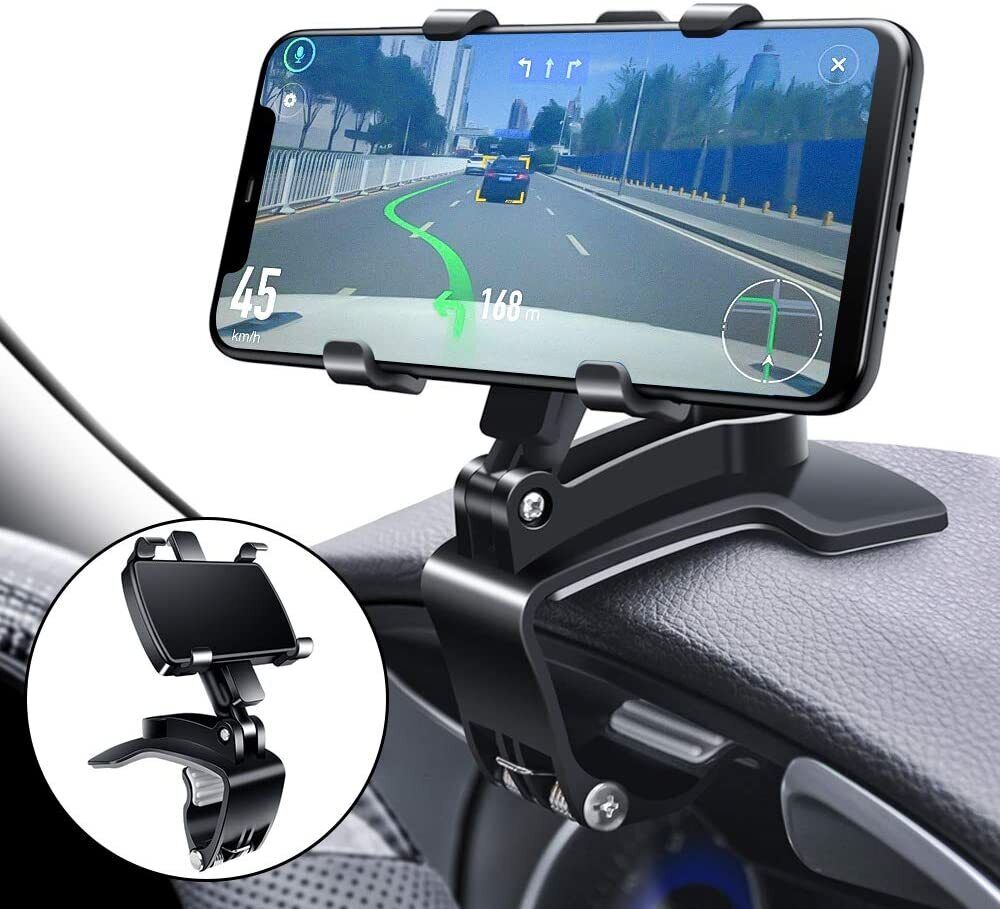 Multifunction 360° Rotation Dashboard Car Phone Holder Mount GPS Stand ...