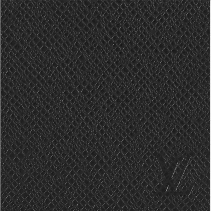 Black Leather Slender Wallet Card Holder