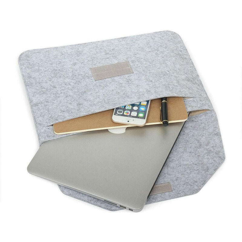 Laptop Wool Felt Sleeve Case Cover Bag Pouch for Apple MacBook Air Pro Retina