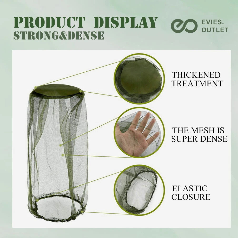 Mosquito Fly Head Net Net Bee Outdoor Fishing Insect Mesh Hat