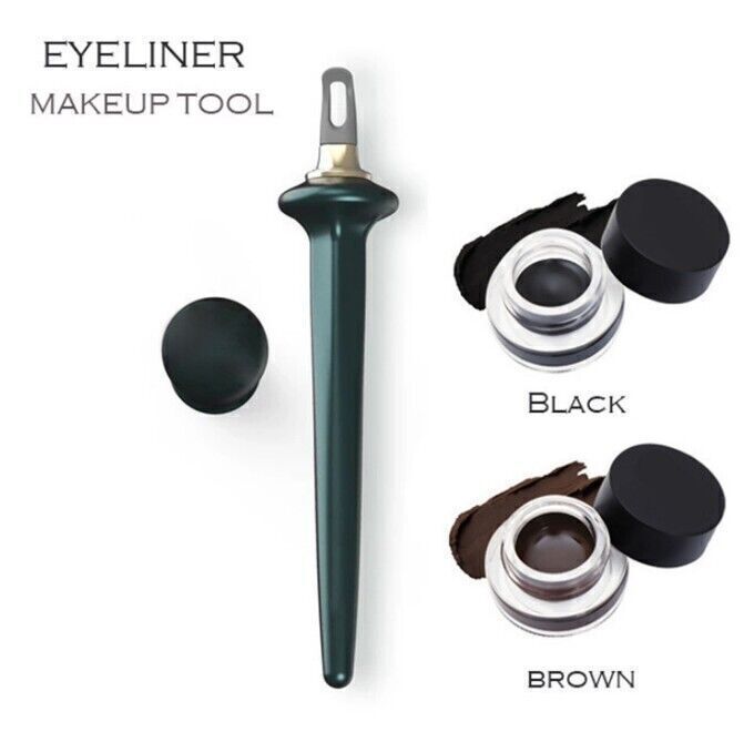 CLEARANCE- Eyeliner Guide Tool Reusable Eyeliner Brush Easy No-Skip Eyeli Makeup