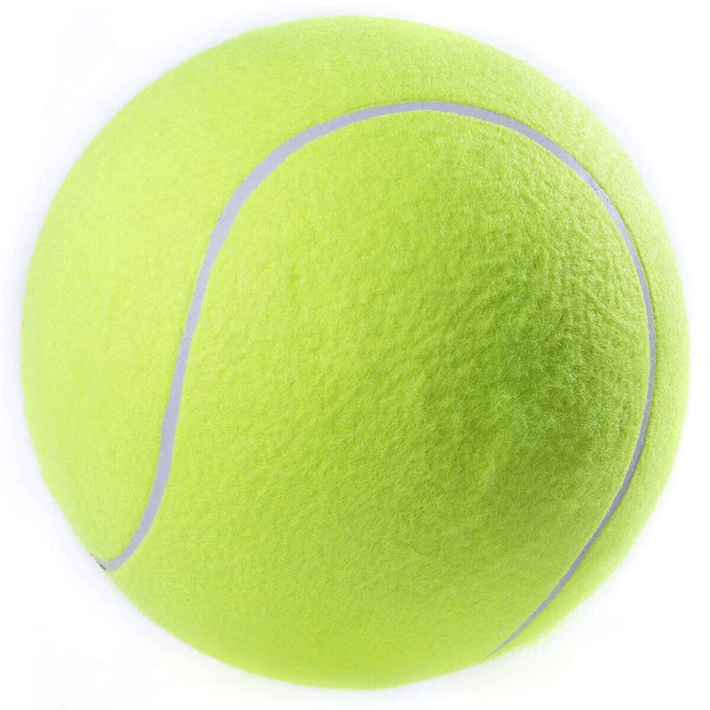 24cm Pet Tennis Rubber Dog Tennis Ball Interactive Inflatable Big Dog