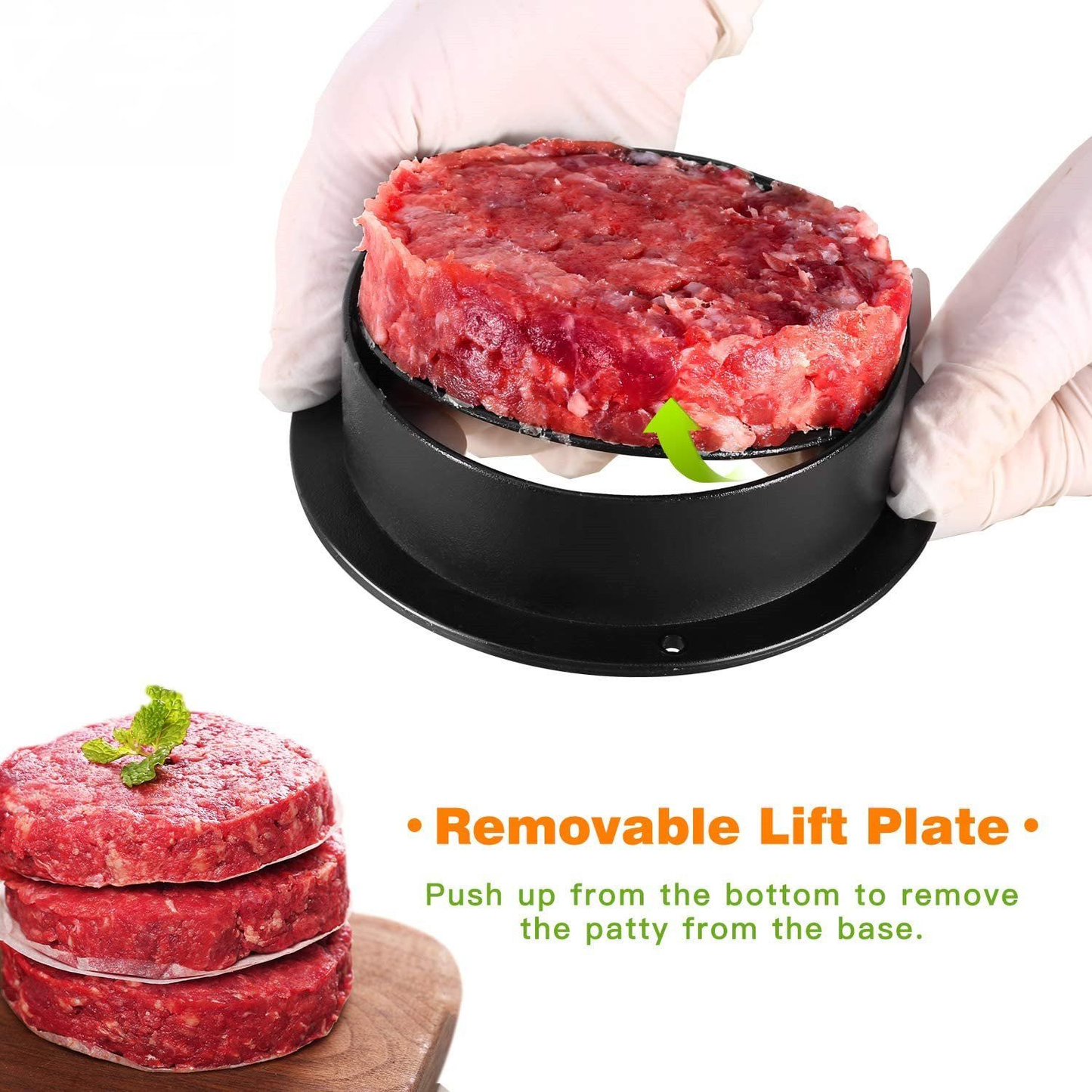 CLEARANCE- Hamburger Press Mould Stuffed Burger Slider Patty Maker Kitchen Tool