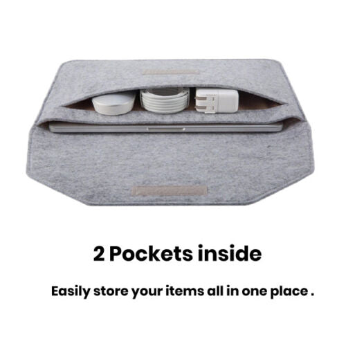 CLEARANCE- Laptop Wool Felt Sleeve Case Cover Bag Pouch for Apple MacBook Air Pro Retina