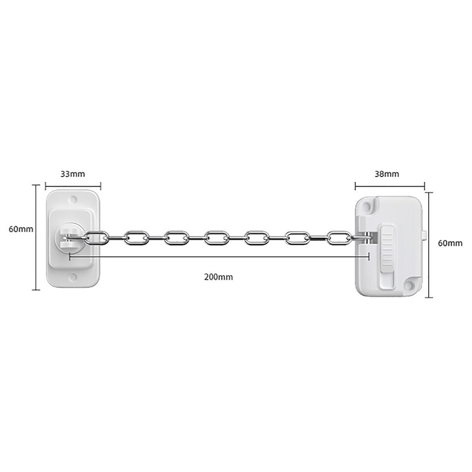 CLEARANCE- Adjustable Window Lock Gap Child Safety Locks Self Adhesive