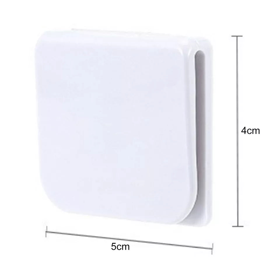 2pcs Shower Curtain Clip Self Adhesive Splash Guard Bath Curtain Anti-splash