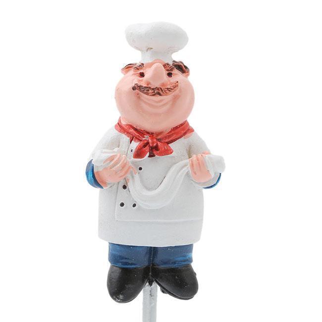 4pcs Chef Kitchen Hooks Cute French Chef Wall Hooks Utility Hooks Self Adhesive