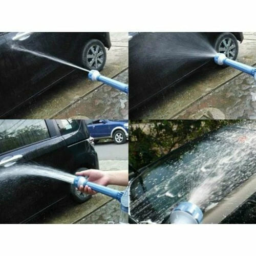CLEARANCE- Jet Water Cannon Pressure SprayGun Built-in Soap Dispenser 8 Spray