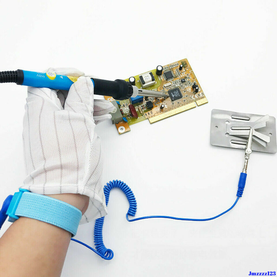 CLEARANCE- Anti Static Electricity Grounding ESD Wired Wristband Discharge Wrist Strap