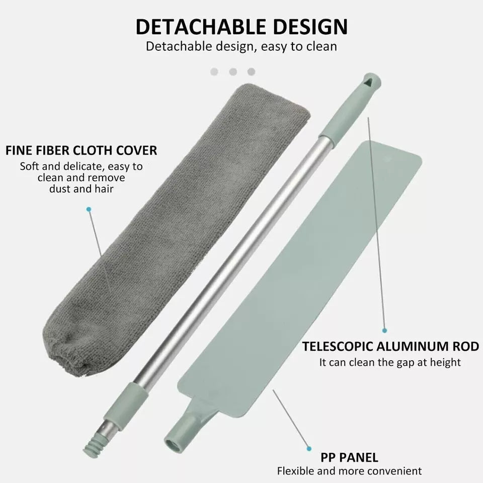 CLEARANCE- Retractable Gap Dust Cleaner Long Handle Flexible Gap Dust Mops For Sofa Bed