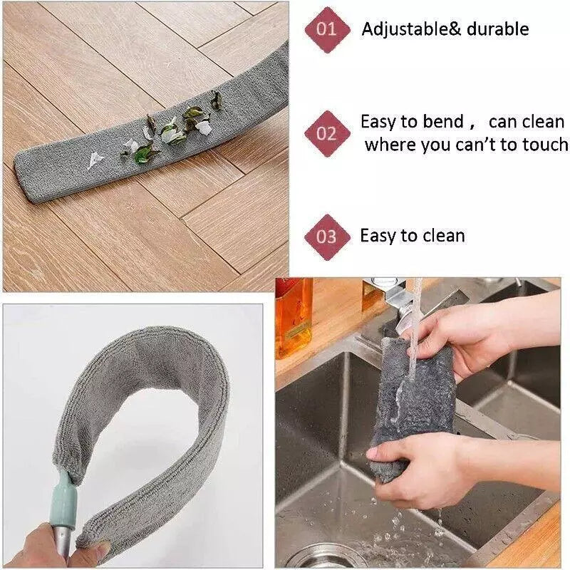 CLEARANCE- Retractable Gap Dust Cleaner Long Handle Flexible Gap Dust Mops For Sofa Bed