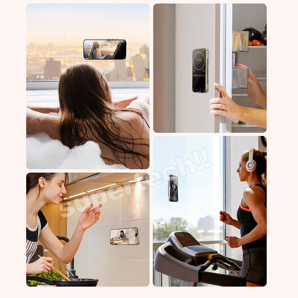CLEARANCE- Suction Card Holder for Phone Adhesive Cellphone Card Mount Powerful Adsorption
