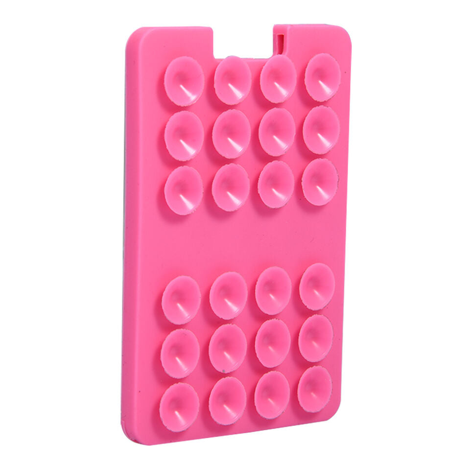 CLEARANCE- Suction Card Holder for Phone Adhesive Cellphone Card Mount Powerful Adsorption