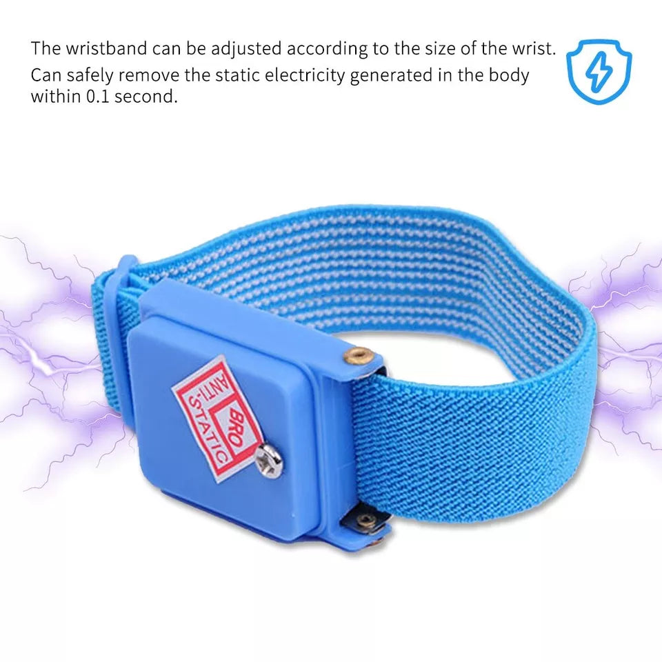 CLEARANCE- Wireless Cordless Anti Static ESD Wrist Strap Band Prevent Shock Electricity