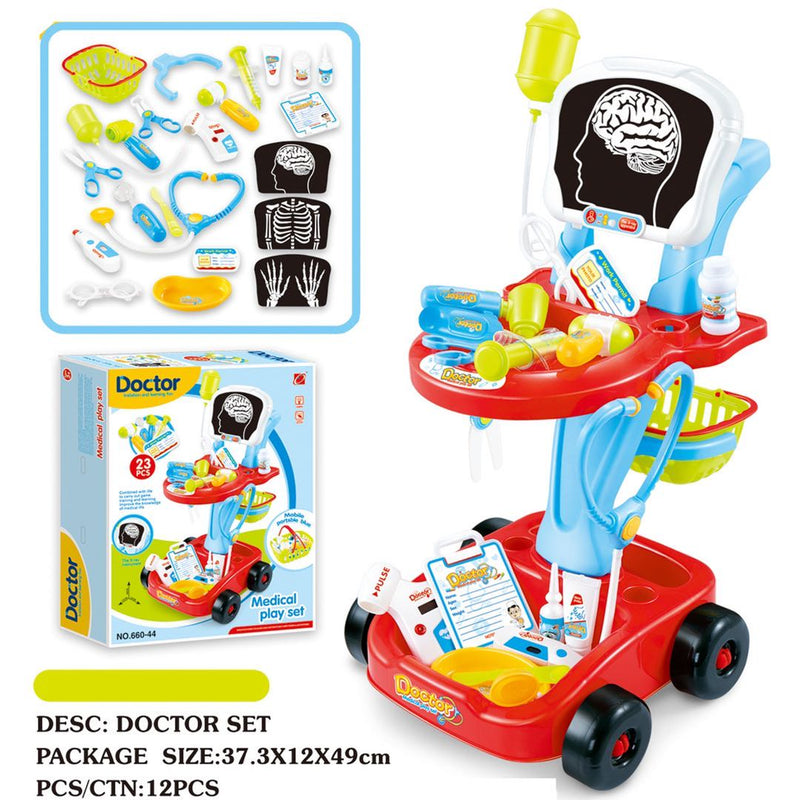 NEW 58CM Children Doctor Medical Nurse Hospital Role Pretend Play Kids Toy Set