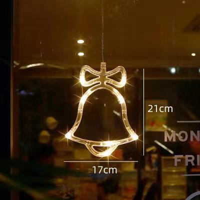 LED Christmas Home Window Decor Led Sucker Light