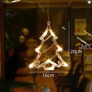 LED Christmas Home Window Decor Led Sucker Light