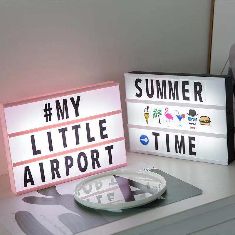 A4 Size USB Light Letter Box with FREE sticker