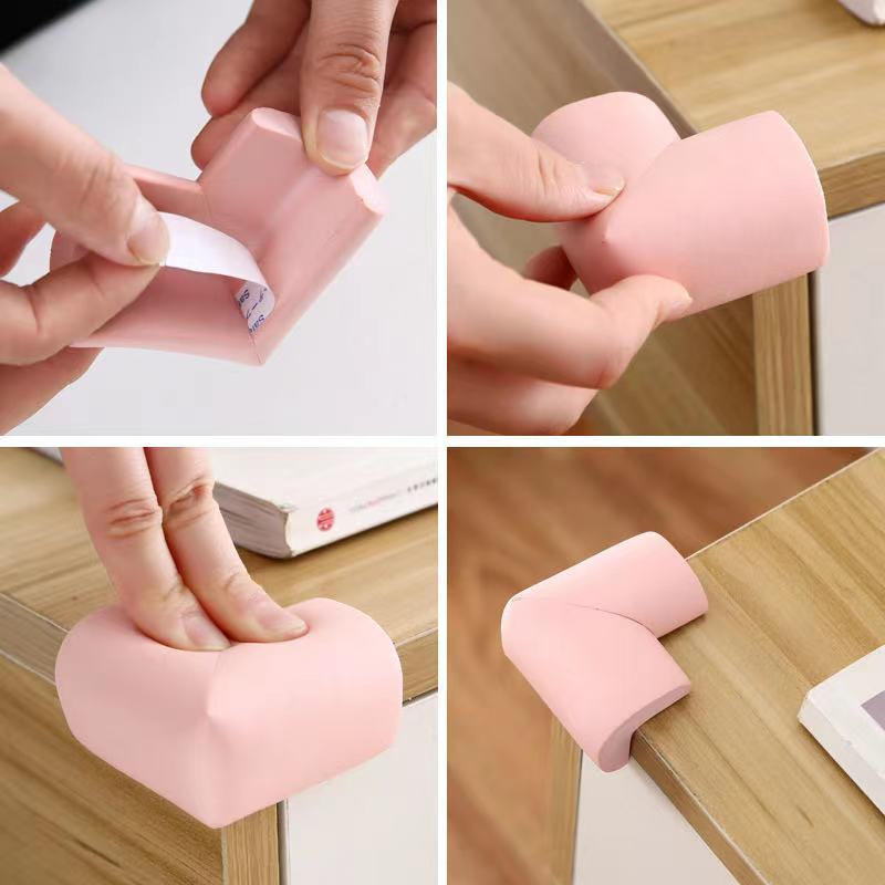 CLEARANCE- 6PCs Baby Kids Safety Soft Sponge Pad Table Corner Edge Cushion Protection Cover Tool