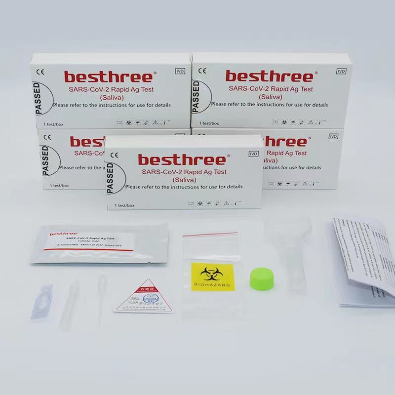 Free shipping- New Arrival COVID-19 Virus Antigen Test- Rapid Detection Test Kit (Salvia)