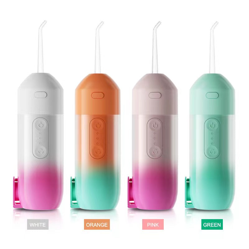Free shipping- Water Flosser Cordless Teeth Cleaner Oral Irrigator with 4 Modes & 4 Jet Tips