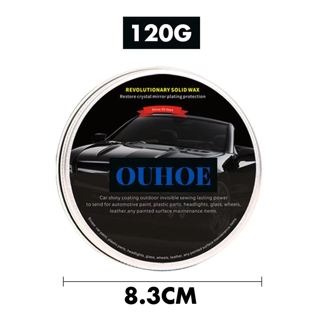 Car Ultra Nano Repairing Polishing Wax 120G with Sponge and Towel