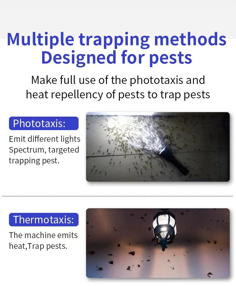 Electric Flea Trap Killer Lamp Home Pest Control