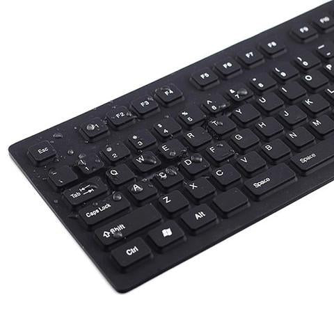 $3- Waterproof Silicone Folding Keyboard-109 Keys