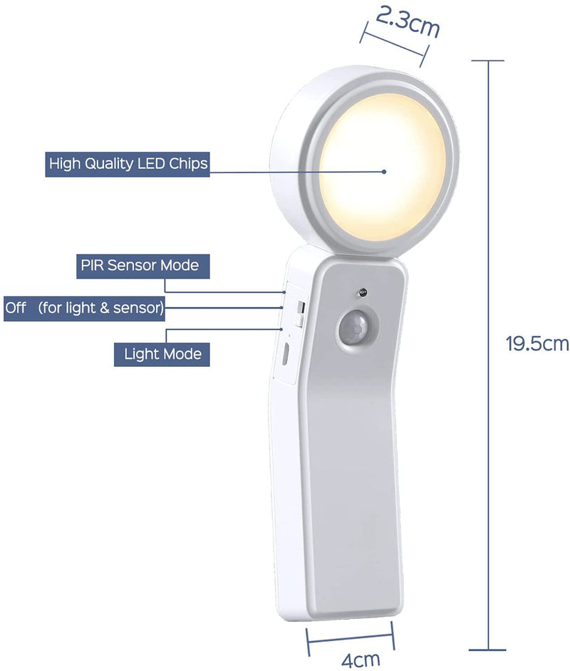 Free shipping- LED Night Light Function 3 in 1-Wall Lamp/Desk Lamp/Flashlight