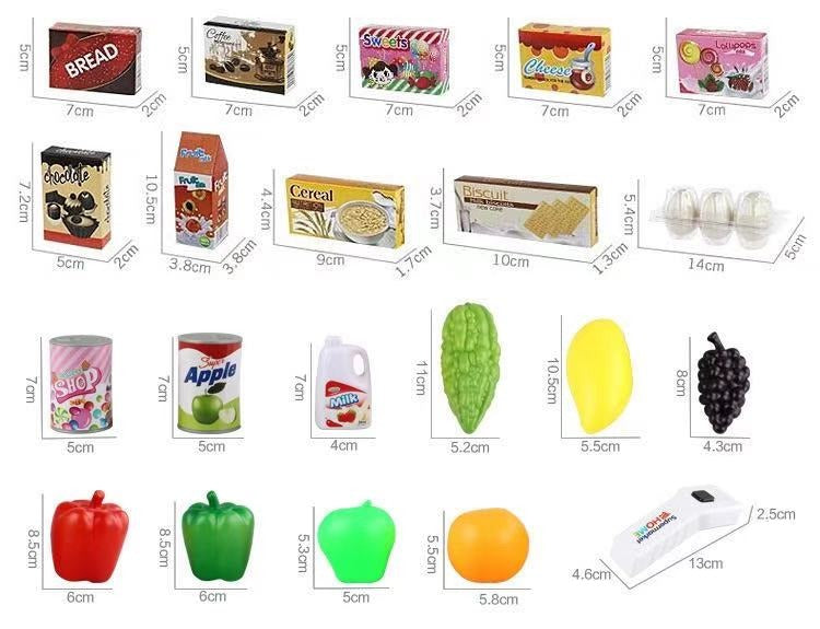 Supermarket Toy Set  Intelligence Development