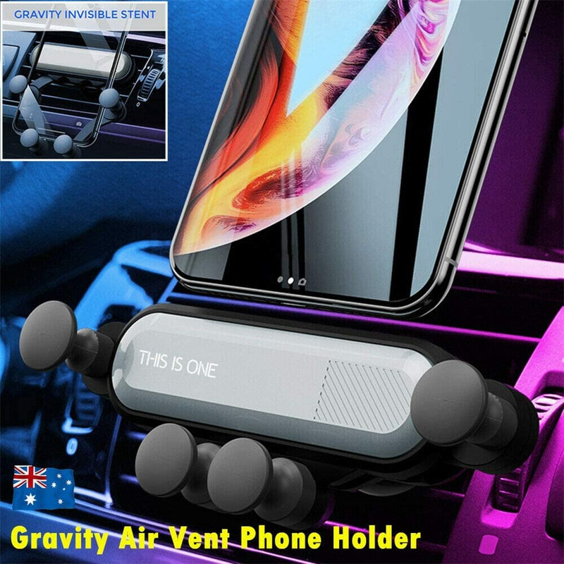 Gravity Car Phone Holder Air Vent Mount 360° Stand Cradle