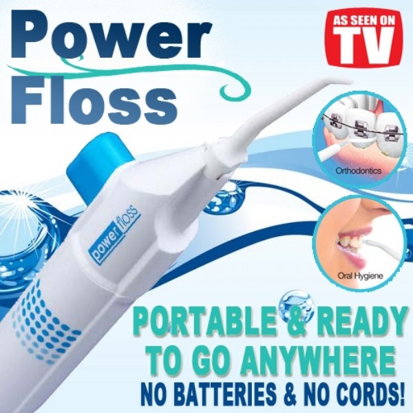 Power Floss Dental Water Jet Teeth Flosser Tooth Oral Irrigator