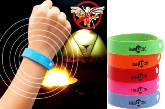 Free Shipping - 12x Anti-mosquito silicone wristband