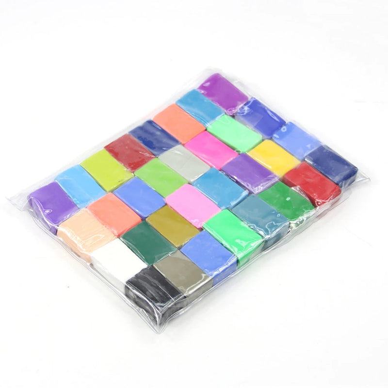 64PCS Craft Malleable Polymer Clay