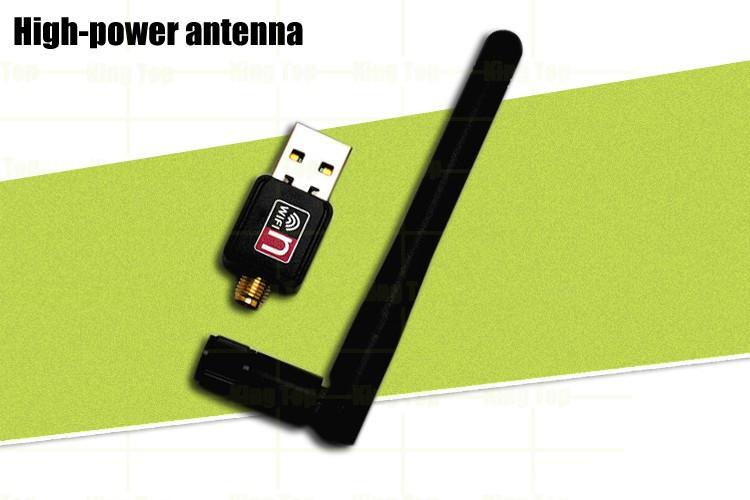 Free Shipping - 150Mbps USB WiFi Wireless Adapter LAN Card with 2DB Antenna