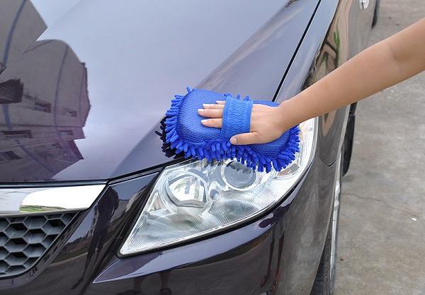 High Quality of Car Wash Gloves -- Ultrafine Fiber Chenille Anthozoan Car Washer