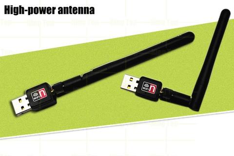 Free Shipping - 150Mbps USB WiFi Wireless Adapter LAN Card with 2DB Antenna