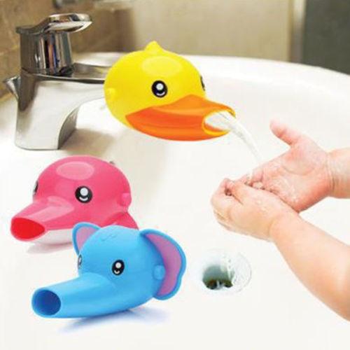 Free Shipping - Cute Cartoon Faucet Extender For Kid