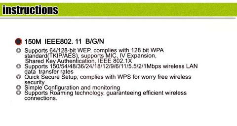 Free Shipping - 150Mbps USB WiFi Wireless Adapter LAN Card with 2DB Antenna