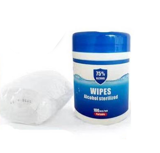 100pc 75% Alcohol Sterilized Cleaning Pad