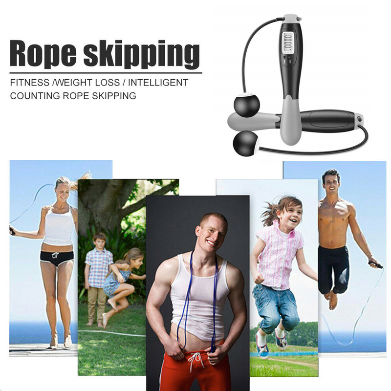 Free shipping-Intelligent Ropeless Digital Jump Rope