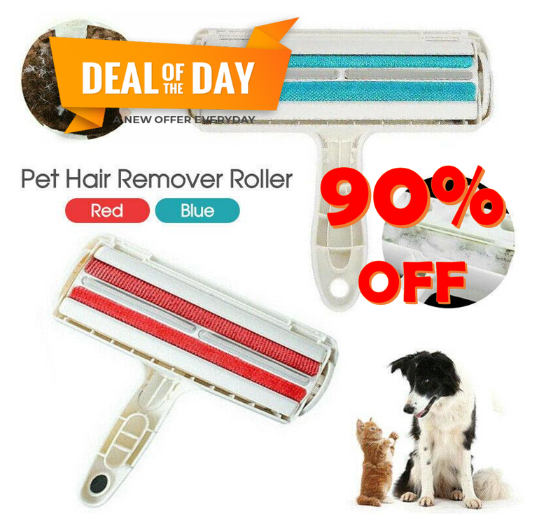 Free shipping-Hair Remover Roller Self Cleaning Hair Remover Pet Dog&Cat  Fur Removal Roller AU
