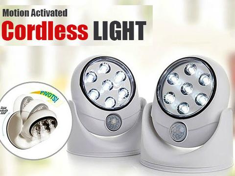 360 Degree Rotary Motion Detecting Bedroom Corridor Night Light