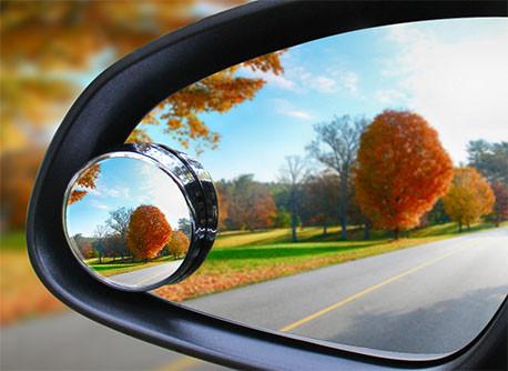 2x 360° Wide Angle Adjustable Pieces Vehicle Blind Spot Mirrors