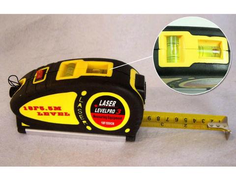 3-in-1 Laser Level Tape Measure