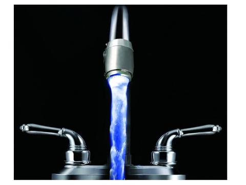 Free shipping- Water Faucet Light with Temperature Sensor (No Batteries Required)