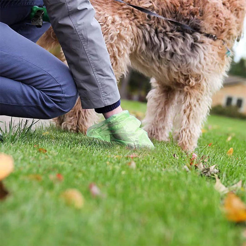 8 Rolls Biodegradable Compostable Dog Poop Bag Thick Plant Based Leak Proof Pet Waste Bag
