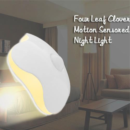 Free Shipping - Four Leaf Clover Motion Sensor Night Light