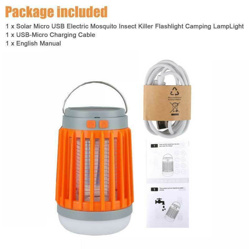 Free shipping- Solar Mosquito Killer Lantern